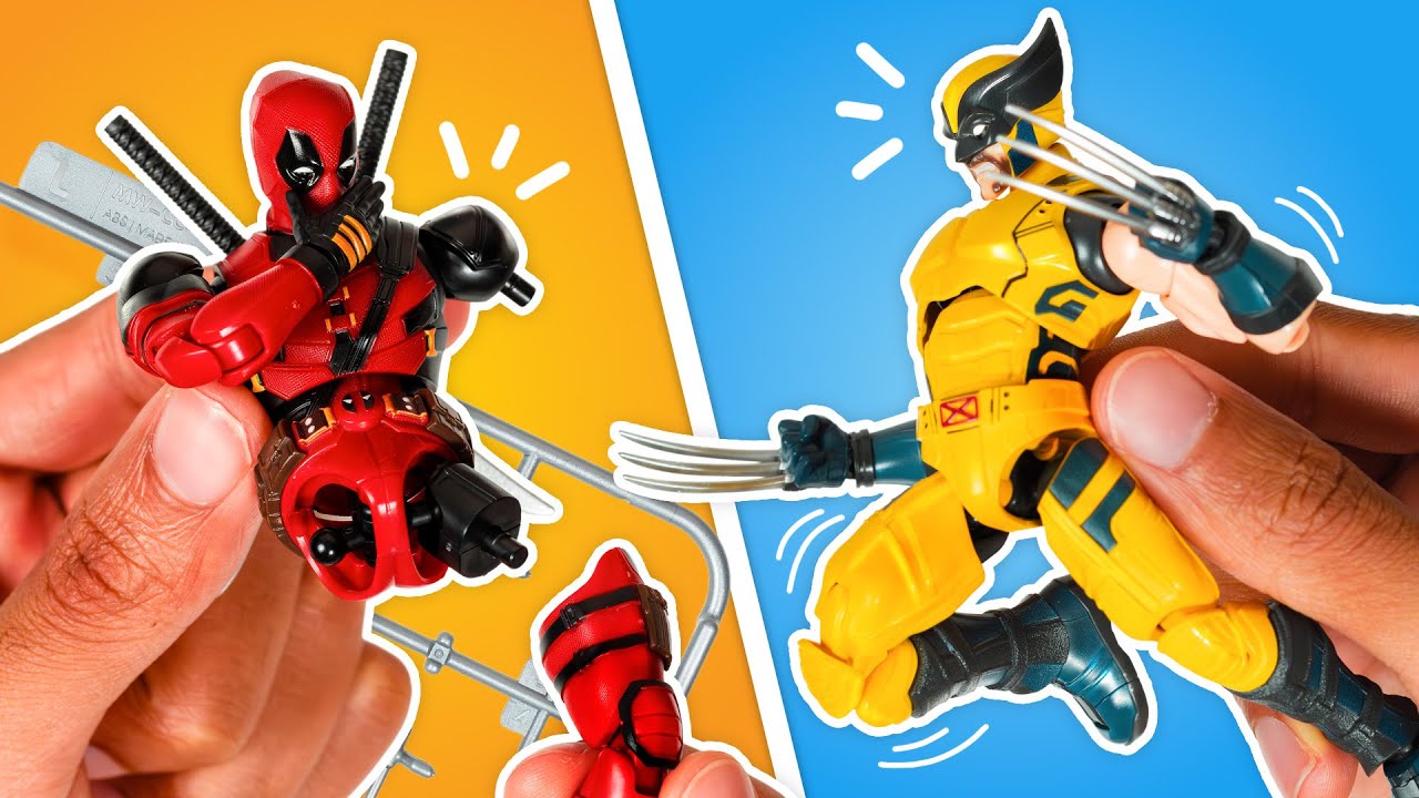 I Built Marvel Action Figures