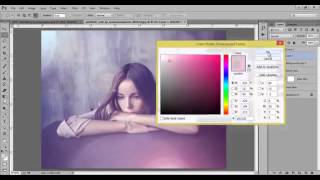 Pink Vintage Photo Effect  Photoshop Tutorial