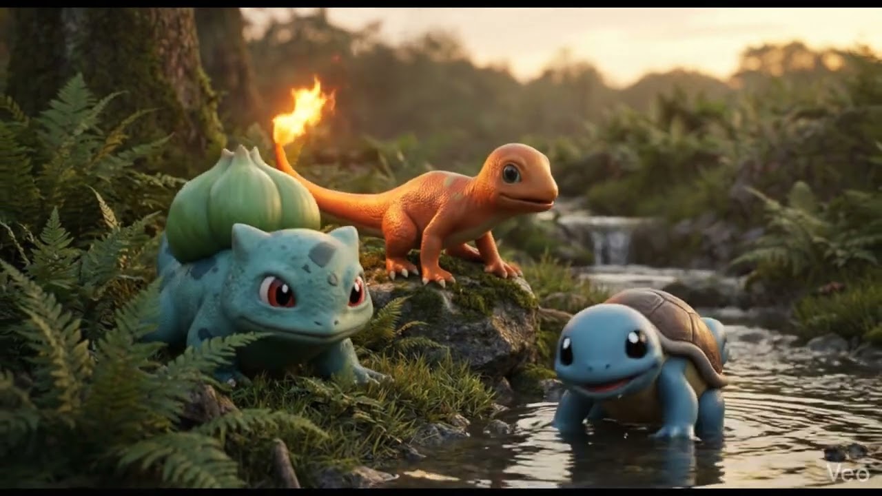 Starter Pokémon! Which will you choose?