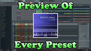 'Electric Keys by UVI' [Flex Plugin] - Preview Of Every Preset - Listen Before You Buy! (Fl Studio)