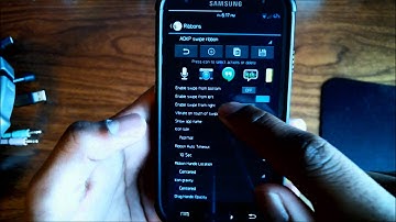 Enabling and Setting Up AOKP Swipe Ribbons