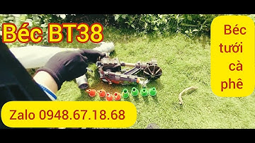 BÉC BT38 - BÉC TƯỚI CÀ PHÊ 2024, ĐƯỢC NÂNG CẤP CẢI TIẾN TỪ ROCKET 38 RUỘT ĐỒNG