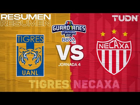 Resumen y goles | Tigres vs Necaxa | Torneo Guard1anes 2021 BBVA MX - J4 | TUDN