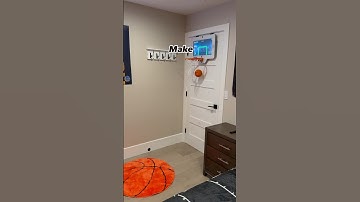 The world’ first smart mini basketball hoop game console comes with advanced shot tracking 🏀