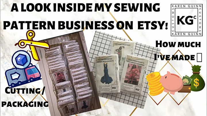Behind the Scenes of My Etsy Sewing Pattern Business!