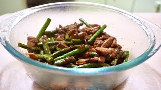 Spicy Adobong Sitaw with Chicken [Pinoy Recipe]