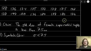STAT216 Section 8-4 Part I (Hypothesis Test: Standard Deviations 1)