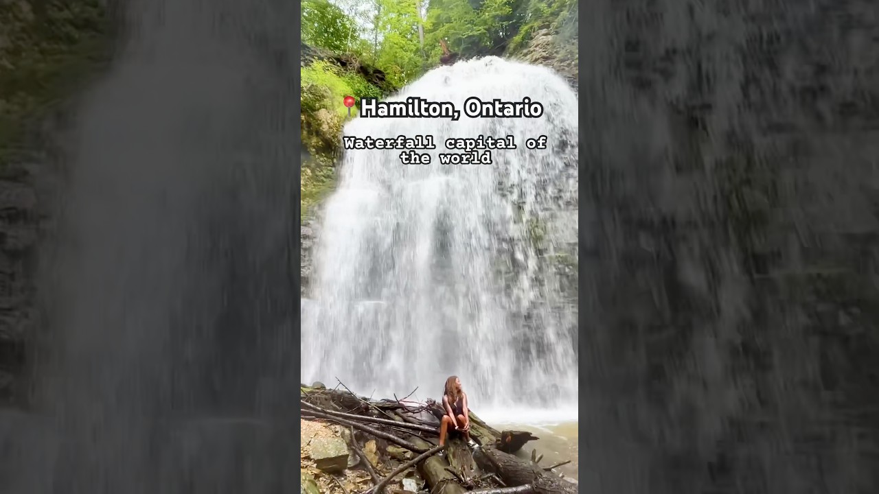 chasing waterfalls in Hamilton, Ontario 💦 “waterfall capital of the world" 