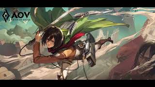 Arena of Valor | Skin Music | Aoi, Mikasa Ackermann - RED SCARF | Original Game Soundtrack