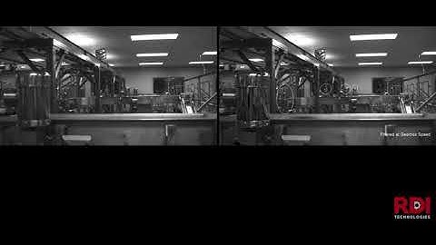 IRIS M™ - Motion Amplification® - Medical Manufacturing - Gearbox on Conveyor