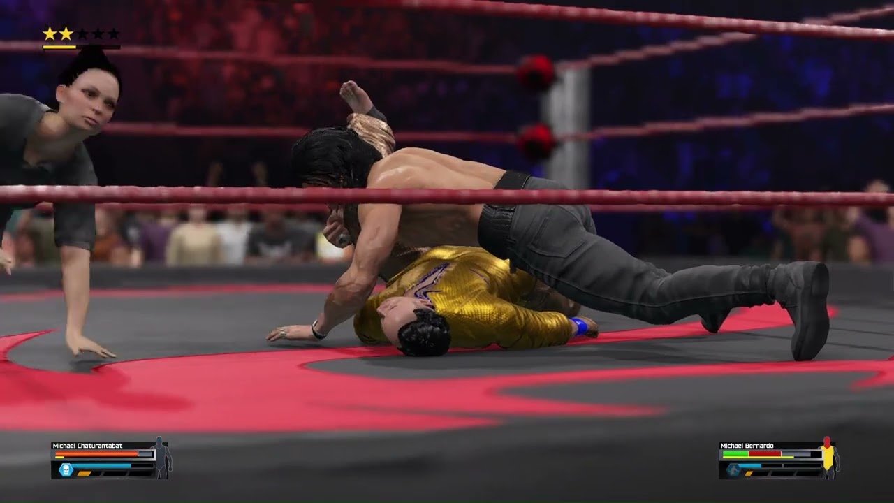 WWE 2K25:  WMAC:  Season 2: Episode 218:  Fight 4:  Wizard v Turbo