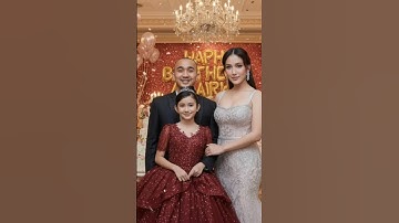 Papa Enji merayakan ulang tahun Bilqis dengan mewah Bilqis seperti princes kerajaan