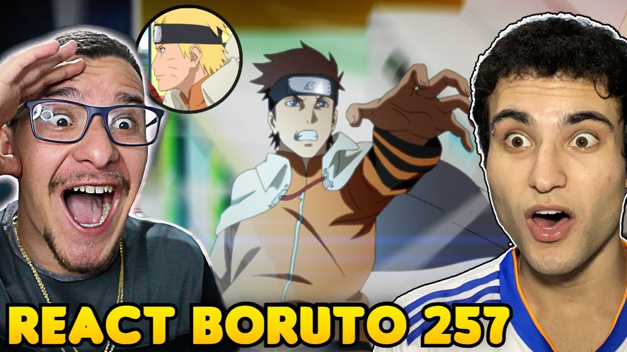 KONOHAMARU SE TORNA HOKAGE! - React Boruto 257 com 