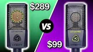 Lewitt LCT 440 PURE vs 240 PRO: Which Mic Should You Buy?