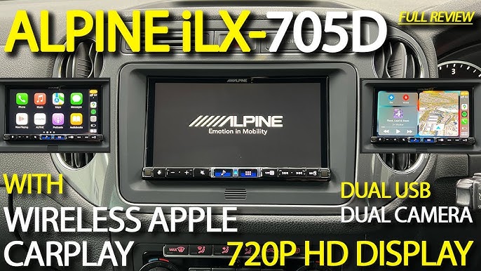 Alpine iLX-705D  Wireless Apple CarPlay und Android Auto Autoradio m,  617,00 €