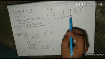 Equality Of Matrices | Class 12th | CBSEexam | Solved Questions | practice questions