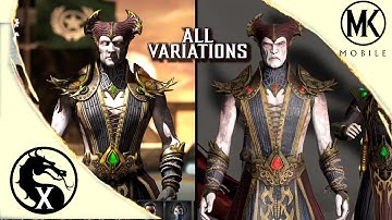 Mortal Kombat X vs MK Mobile - SHINNOK All moves , & X Ray side-by-side comparison