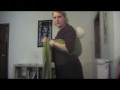 torsodragen met een geweven knoopdoek