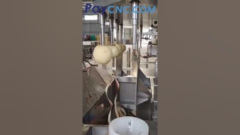 How to peel apples automatically?