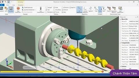 Lập trình phay 4 trục mastercam