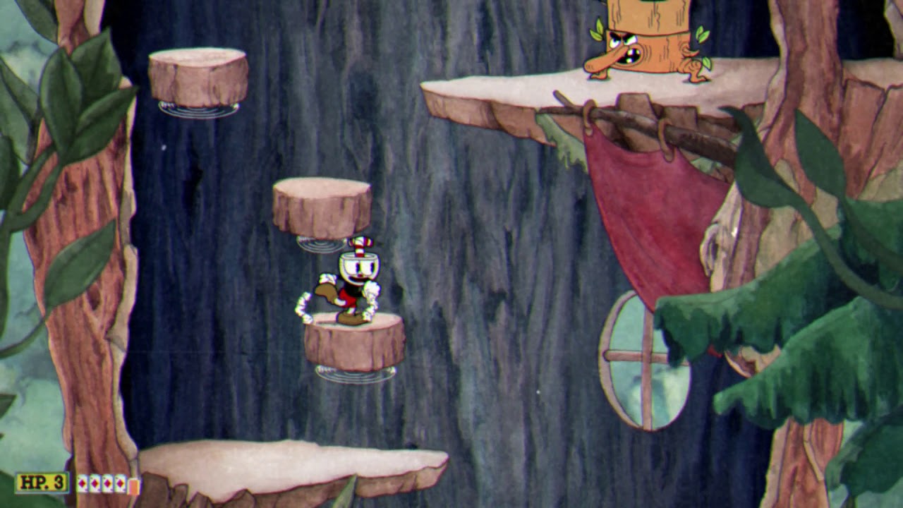 Cuphead Treetop Trouble Walkthrough - YouTube