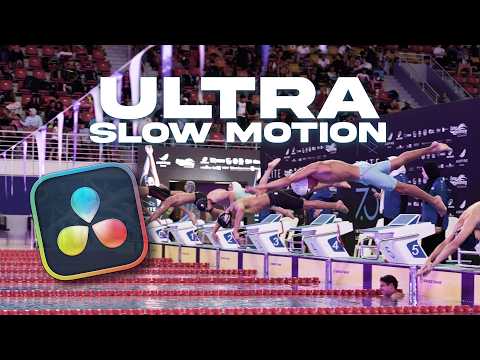 ULTRA Slow Motion Effect in Davinci Resolve 20