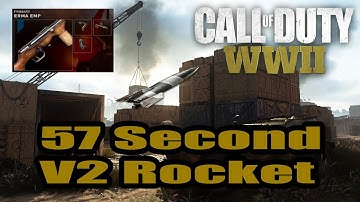 COD WW2 : Erma EMP 57Sec. V2 Rocket on Shipment 1944