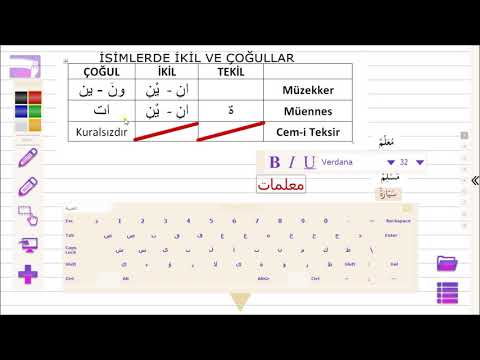 Arapça İsimlerin Çoğul ve İkil Halleri (Merfu-Mansup-Mecrur Kavramları)