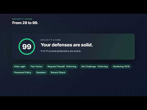 Login Armor: stop a WordPress brute-force attack in 47 seconds (free security plugin demo)