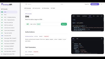 API REST - Consulta DNI, RUC, CEE y muchas más | La API más completa GRATIS