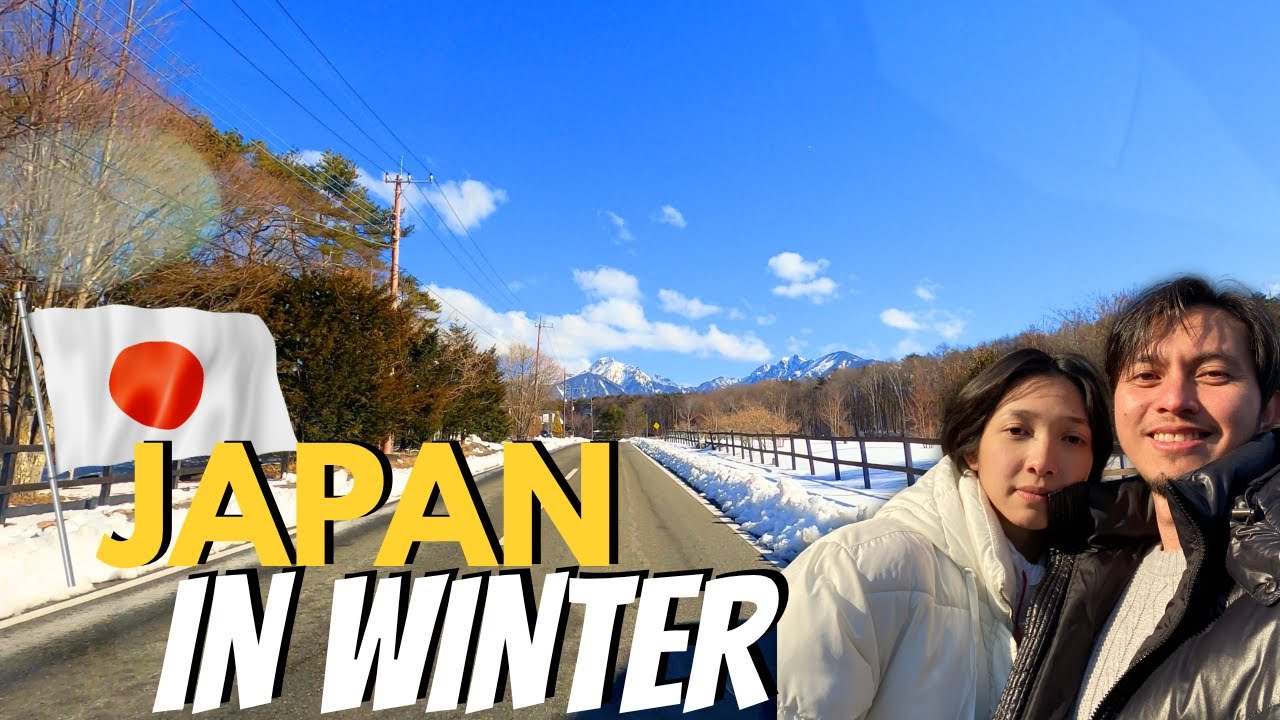 Snowy Road Trip in Rural Japan – Driving Through Kiyosato, Yamanashi in Winter