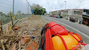 Traxxas Trx4 defender with Insta 360 one R