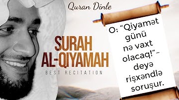 Hani Ar Rifai Qiyamət surəsi سورة القيامة سورة القيامة