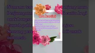ibu kartini || puisi pahlawan indonesia #ibukartini #indonesia #athar17 #puisi #tugas #motivasi #fyp