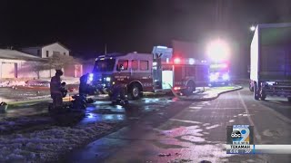 Cleanup Continues After Laundry Fire