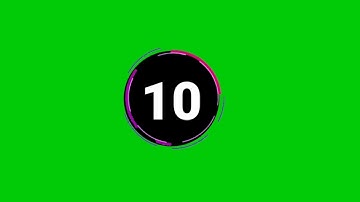 ✅Time Countdown Green Dcreen 10 Seconds | Countdown Green Screen