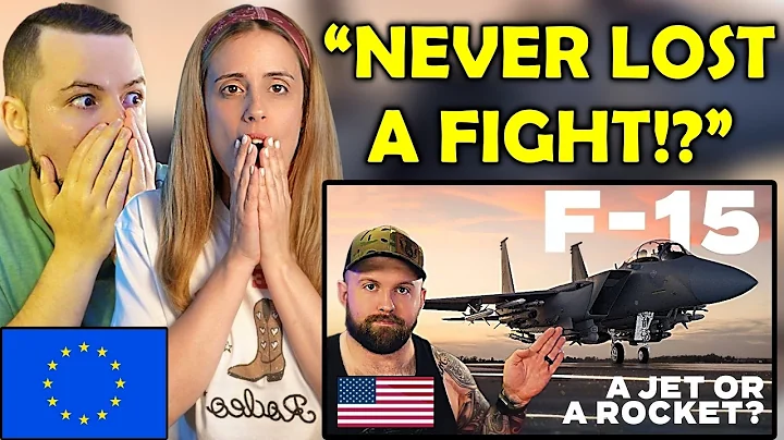 European Couple Reacts to F-15 Eagle - The Most Gangster Fighter Jet Of All Time