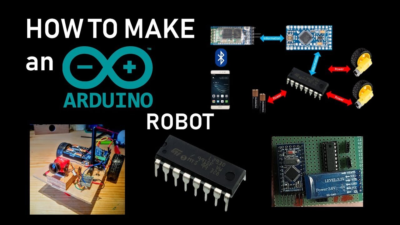 How to make an arduino robot - YouTube