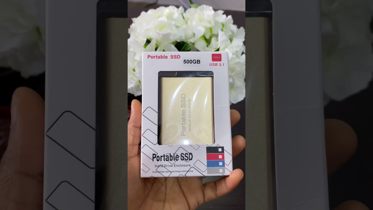 Ordered a Portable External Hard Drive from AliExpress 