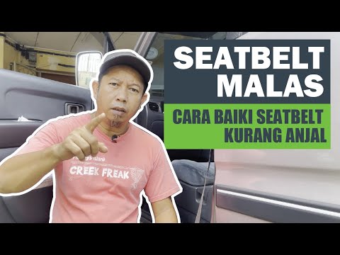 Video: Bagaimana cara membuat tali pinggang keledar berhenti berbunyi?