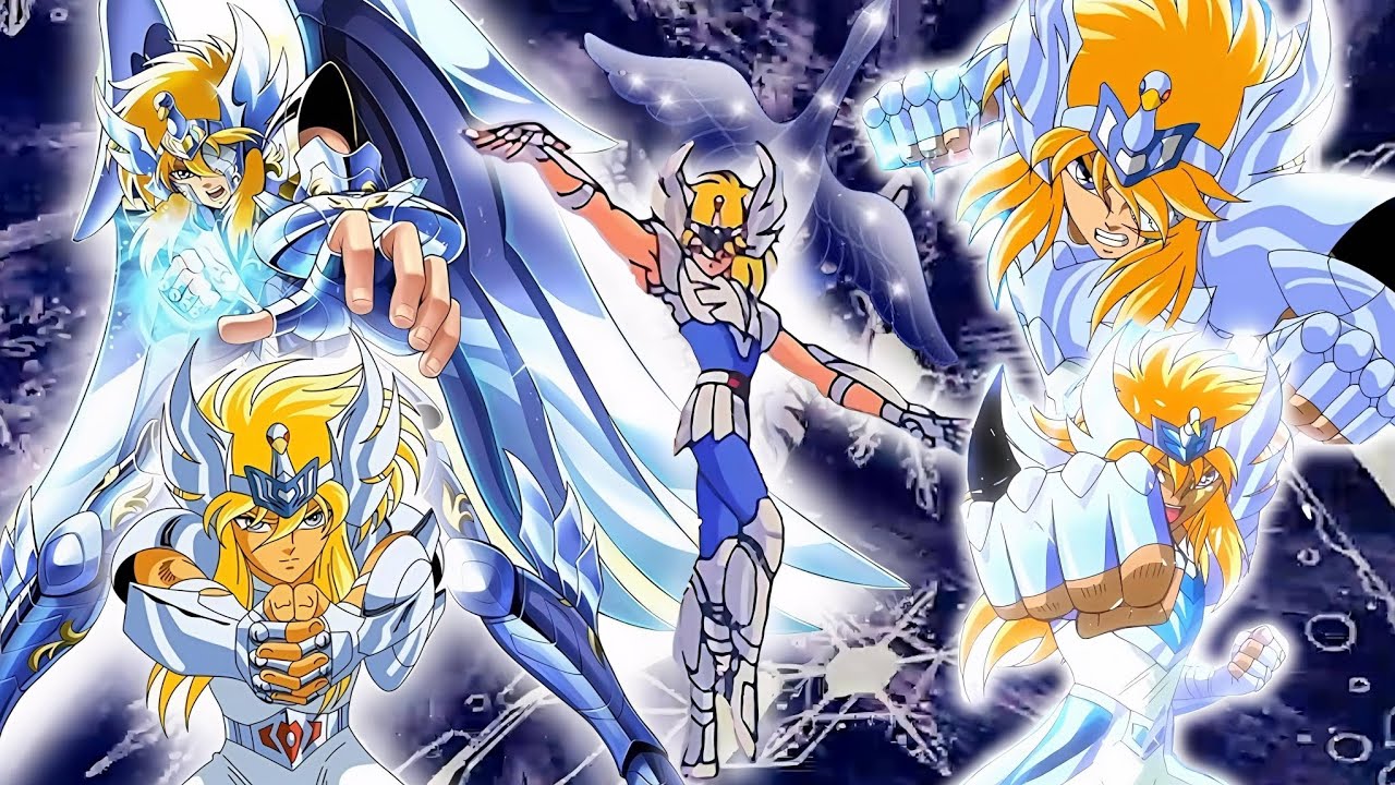 Hyoga - Pó de Diamante [Todas as Armaduras de Cisne em todas as mídias - Legendado]