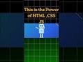 Create Amazing Robot with HTML & CSS in Just 60 Seconds! 🔥 #shorts