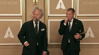 Oscars '23 Backstage Interview / Animated Short Film