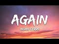 Noah cyrus  xxxtentacion  again lyrics