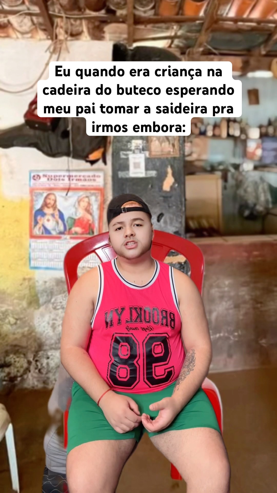 EU QUANDO ERA CRIANÇA E MEU PAI ME LEVAVA COM ELE PRO BUTECO