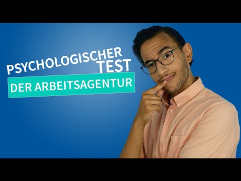 Psychologischer Test Arbeitsagentur