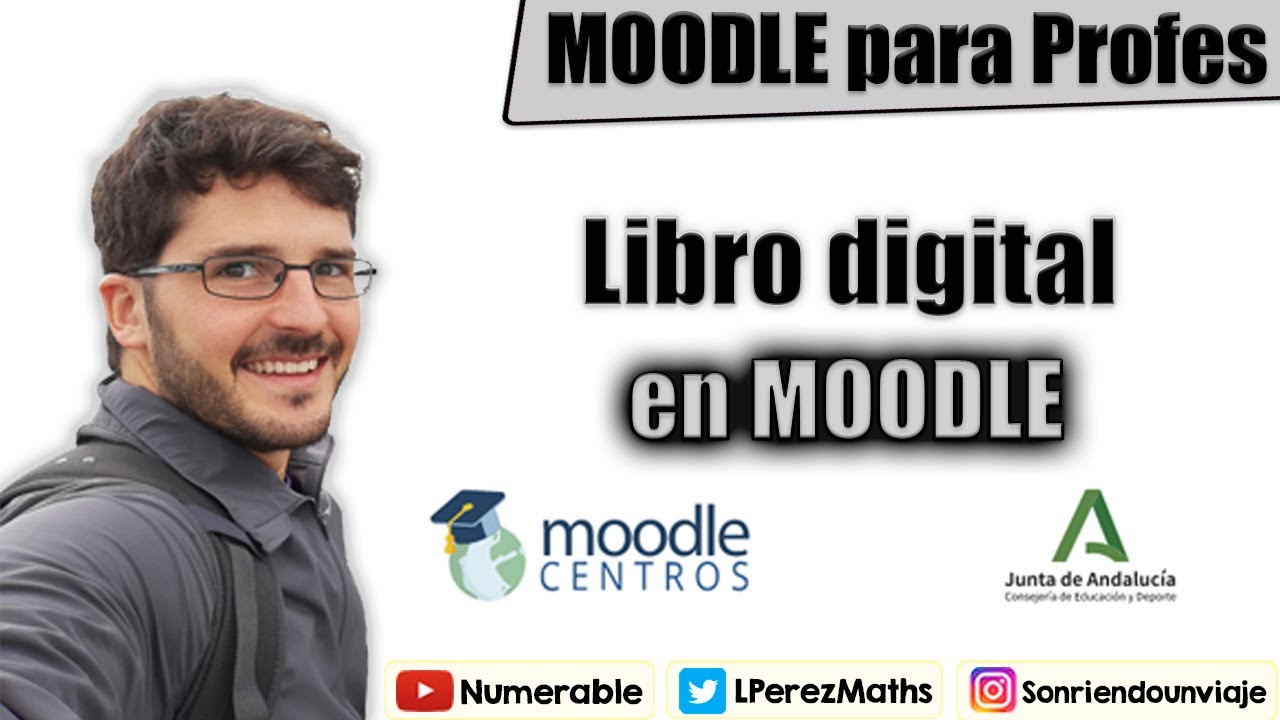 💻 Cómo INSERTAR el LIBRO DIGITAL en MOODLE Centros | Tutorial | Curso de MOODLE para PROFES desde 0