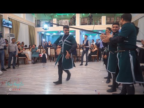 Dikiy Kavkaz Lezginka Dance Ensemble Zaqatala Toyunda Super Lezginka 4K New 2018