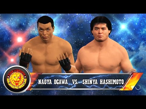 Wwe 2k17 Caw 小川直也 Vs 橋本真也 Xbox One Youtube