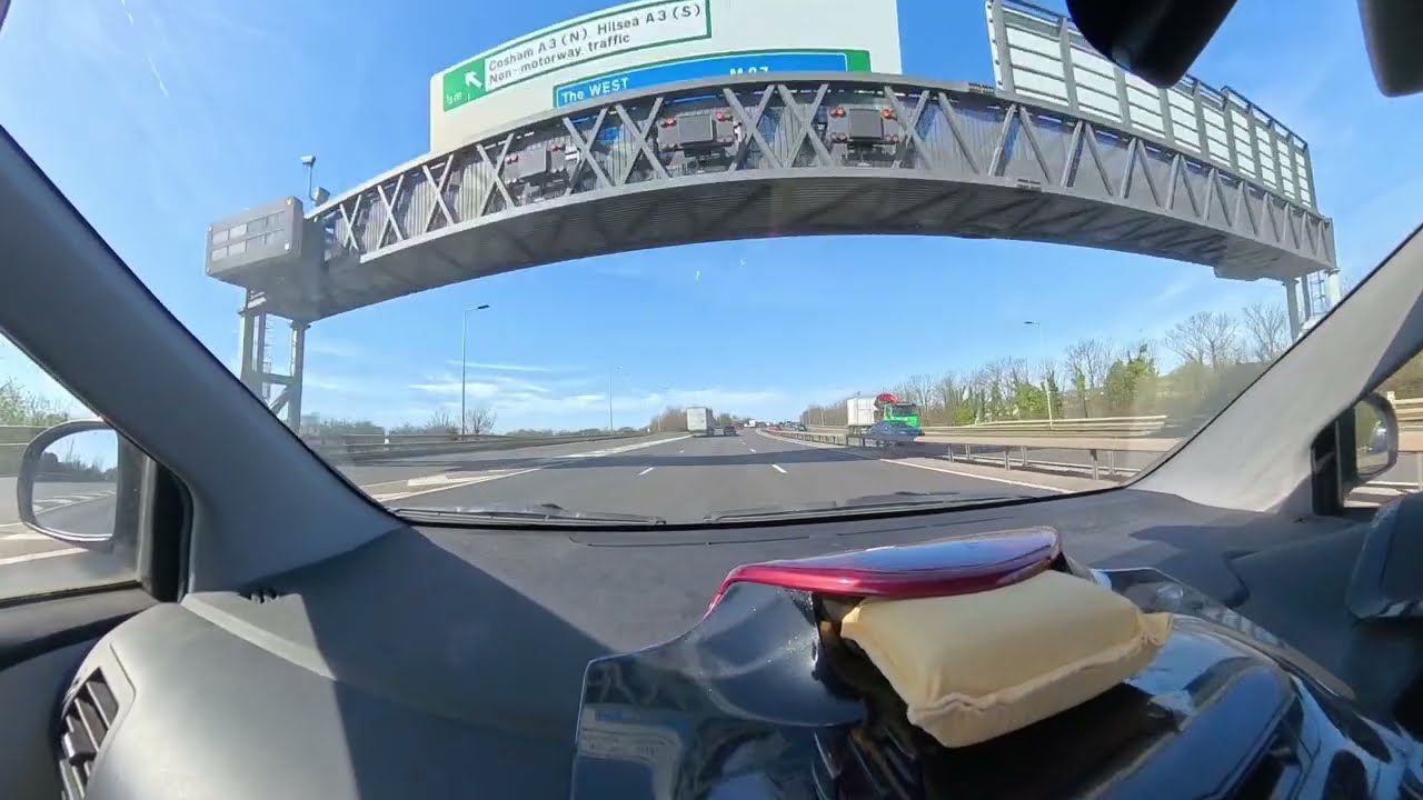 2D Tuesday | Drive to Fratton with Waze | No Music ASMR Sounds